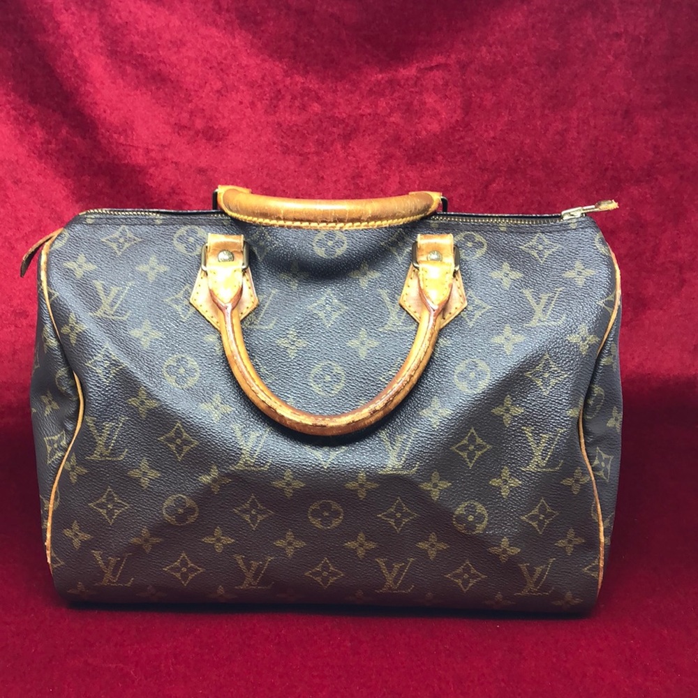 Louis Vuitton speedy 30 tote bag AUTHENTIC …